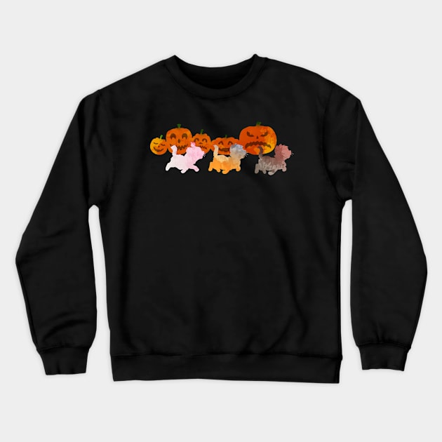 Halloween Inspired Silhouette Crewneck Sweatshirt by InspiredShadows